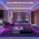 Світлодіодна стрічка RGB 5050 90 LED 5 м з пультом 2324068495 фото 3