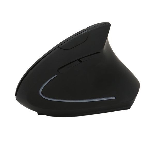 Мишка вертикальна бездротова оптична 2.4 ГГц Dual-Mode Model Type-C USB Black 2555187686 фото
