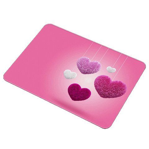 Килимок для мишки прямокутний PinkHearts 26см х 21см х 3мм 1937114447 фото