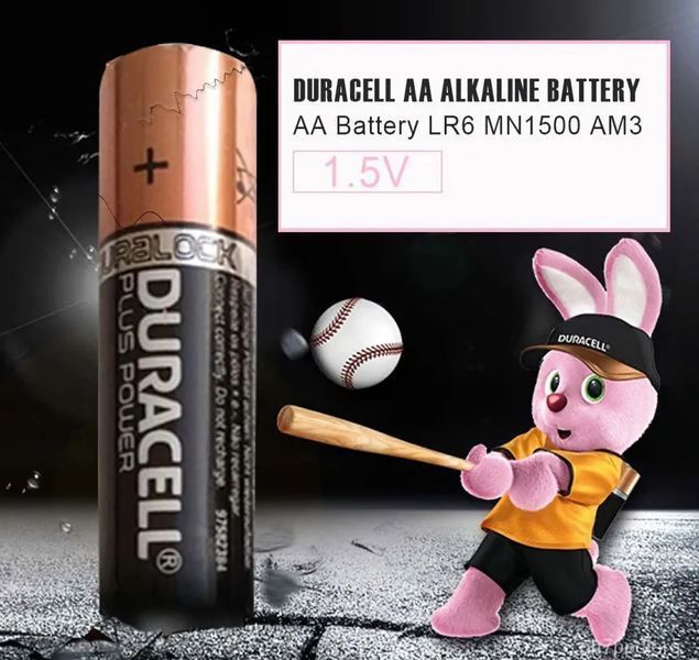 Батарейки Duracell AA LR6 MN1500 1.5V Alkaline лужні&nbsp;4 штуки 2818224935 фото